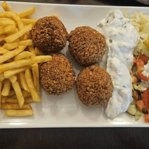 Falafel Teller Komplett