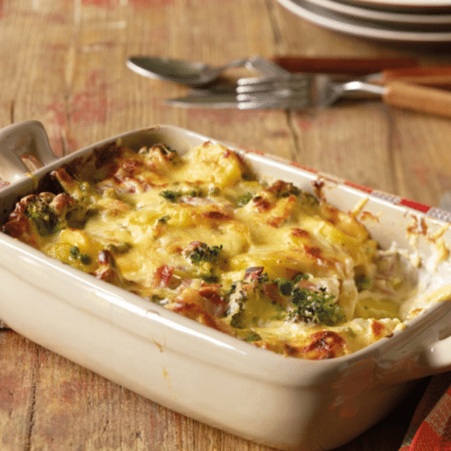 Kartoffelgratin Broccoli
