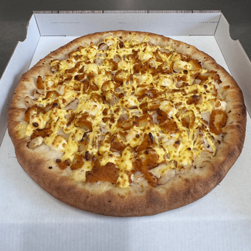 Pizza Chickenstrips Hollandaise (28cm)