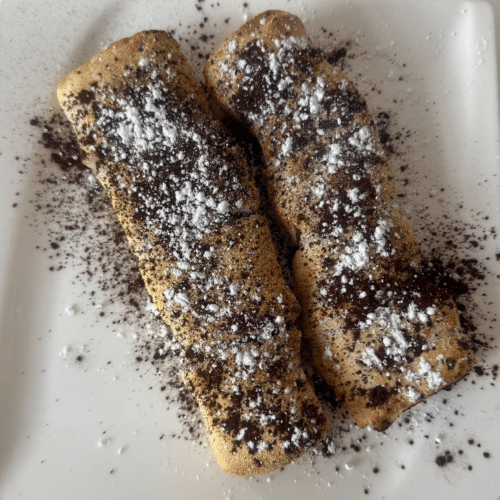 Süße Pizzabrötchen mit Nutella (8 Stück)