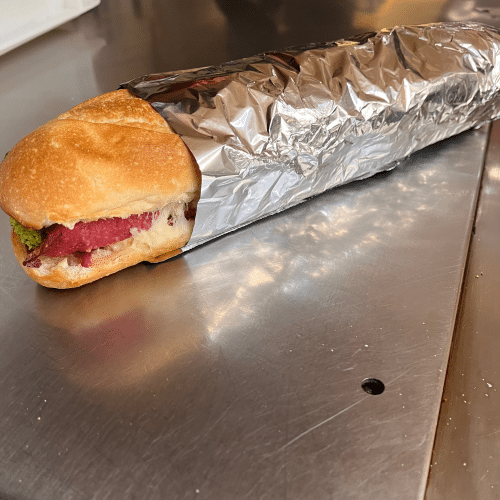 Baguette Rindersalami