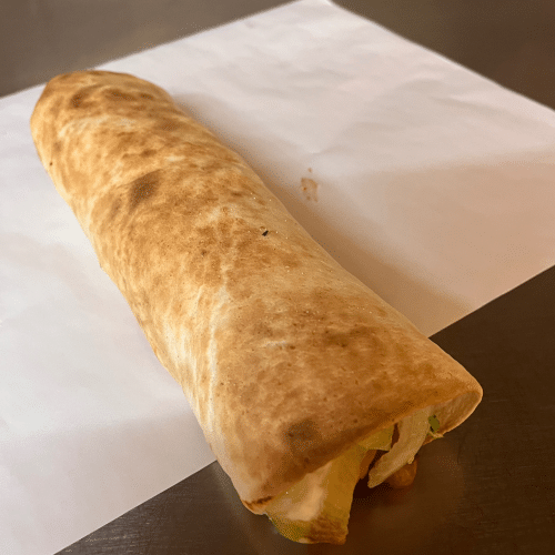 Chicken-Kebab-Wrap (scharf)