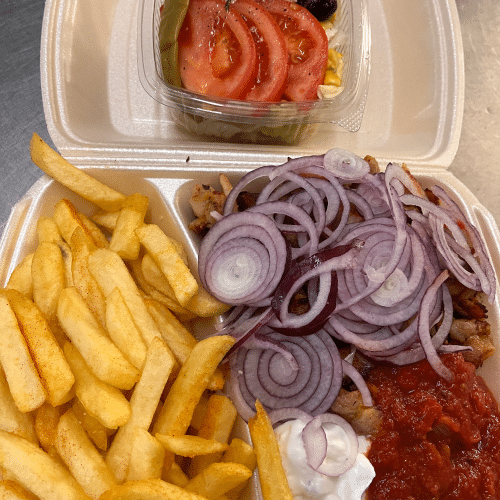 Döner-Teller Komplett