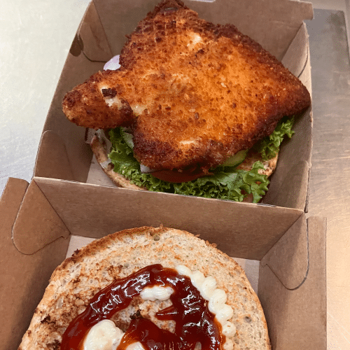 Hähnchenschnitzel Burger ca.140g