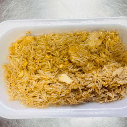 Gebratener Reis mit Hühnerfleisch