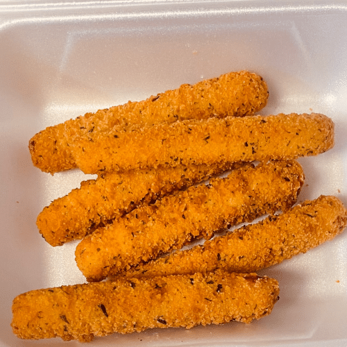 Mozzarella-Sticks (6 Stück)