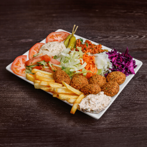 Falafel Teller (vegetarisch)