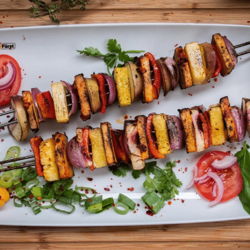 Vegetarischer Spieß