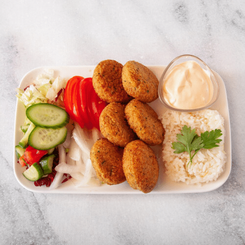 Falafel-Teller