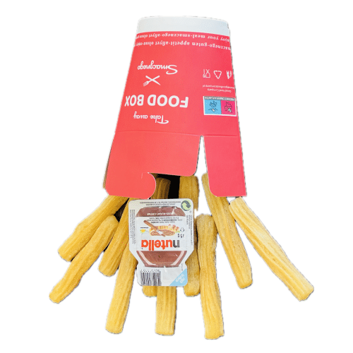 Churros mit Schokolade (10 Stück)