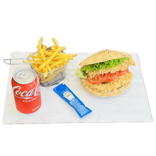 Classic Crispy Chicken Burger ( Menü )