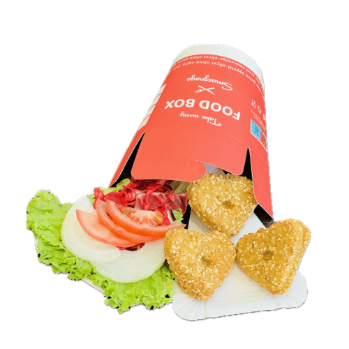 Falafel-Box mit Salat