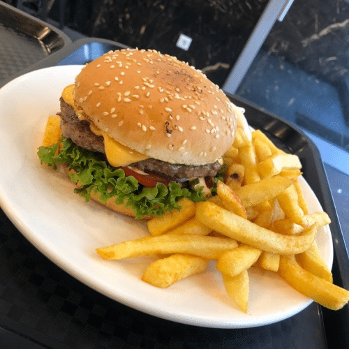 Cheeseburger Menü