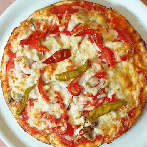 Pizza Capricciosa (scharf)