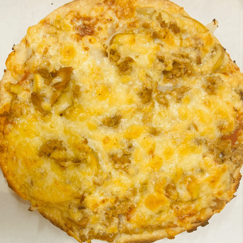 Pizza con Tonno e Funghi