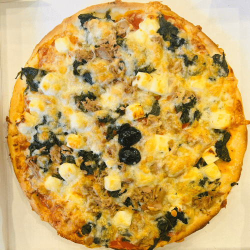 Pizza Spinaci e Pecorino