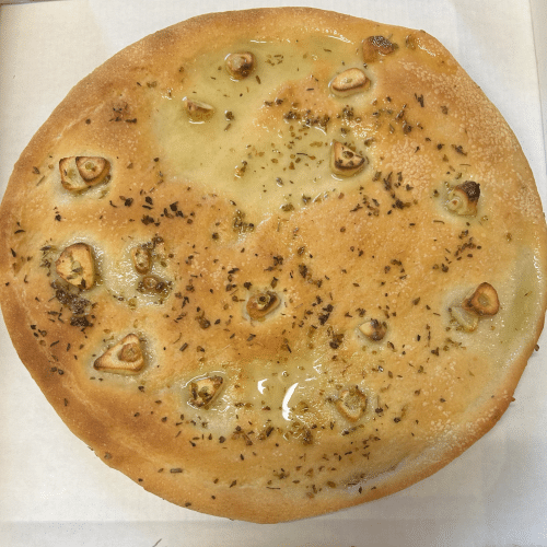 Pizzabrot mit Knoblauch