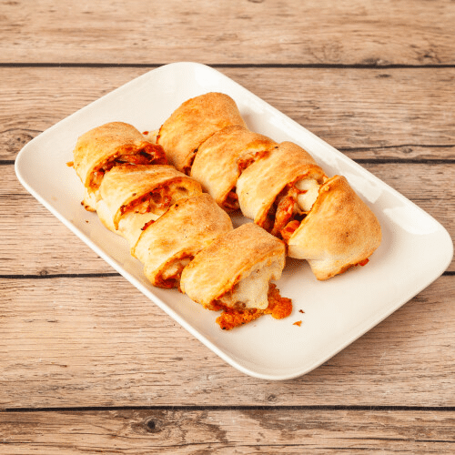Pizzabrötchen mit Dönerfleisch