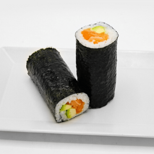 Frischer Lachs Avocado