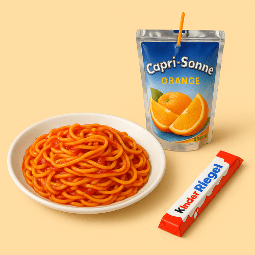 Kinder-Menü - Spaghetti