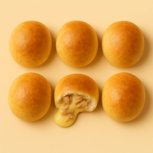 Pizzabrötchen Gouda und Thunfisch (6 Stück)