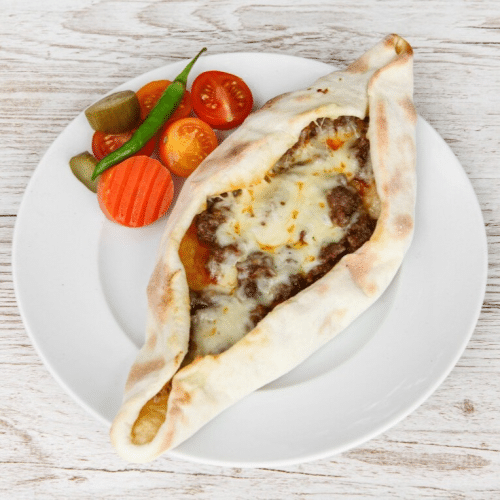 Arabische Wurst (Sucuk) mit Gouda
