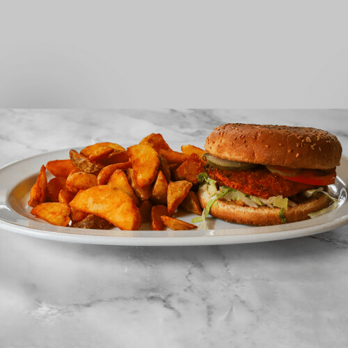 Chickenburger Menü