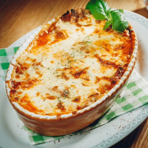 Döner Teller überbacken