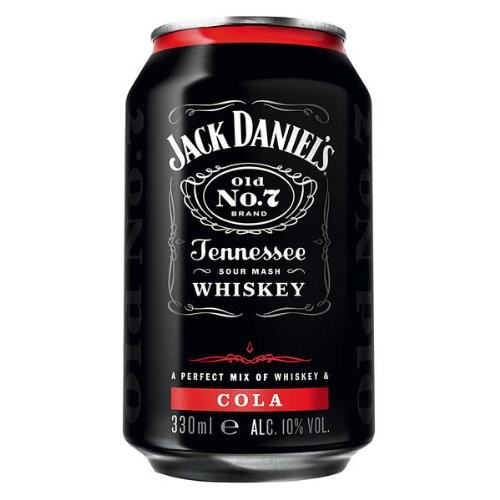 Jack Daniels & Cola 0.33l (Einweg)