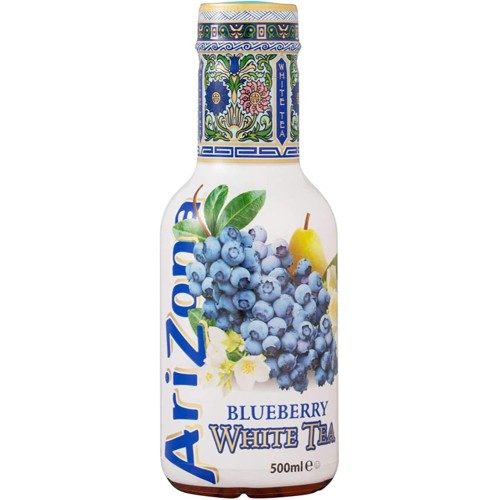 AriZona Eistee Blueberry White Tea 0.5l (Einweg)