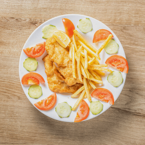 Paniertes Schnitzel