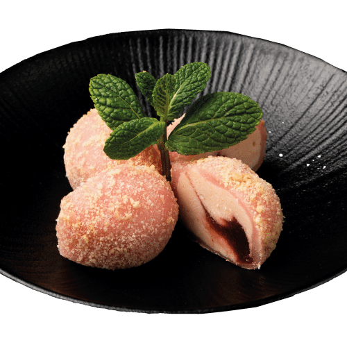 Mochi Strawberry Cheesecake Ice Cream