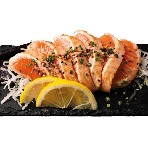 Salmon Tataki (6 Stück)