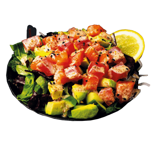 Sashimi Salat