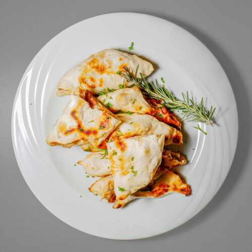 Pizzabrötchen Gyros