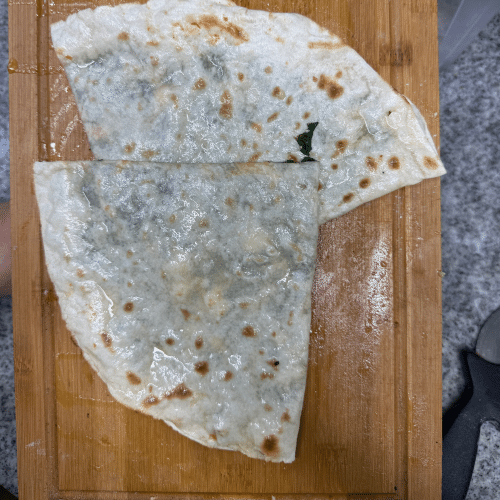 Gözleme mit Spinat