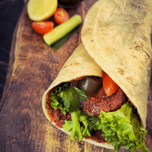 Vegan Çiğköfte Wrap