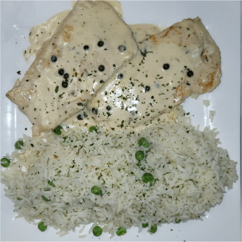 Hähnchenbrust Al Pepe Verde (2 Stück)