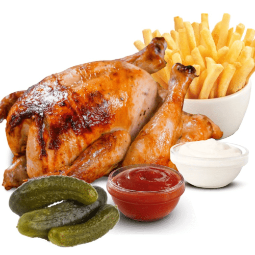 Gegrilltes Hähnchen