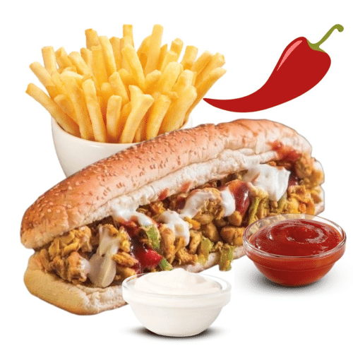 Mexikanisches Sandwich Menü