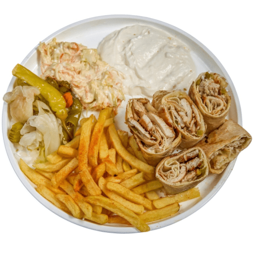 Shawarma Arabische Teller