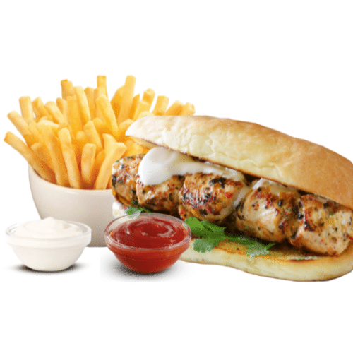 Shish Tawouk Sandwich Menü