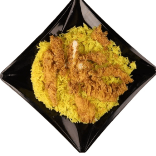 Spicy Teller mit Reis