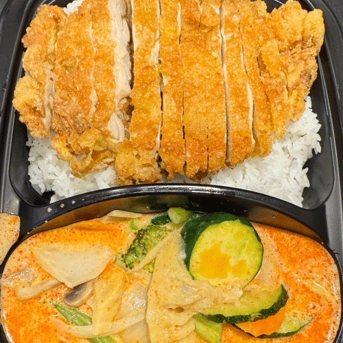 Chicken Filet - Thai Rot Curry (leicht scharf)