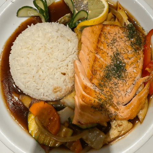 Fisch Lachs Filet - Teriyaki