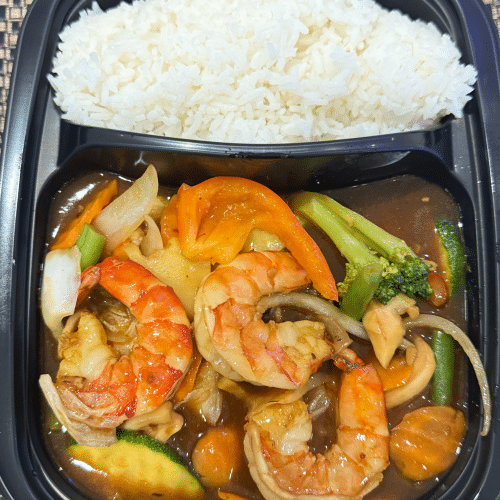 Garnelen - Teriyaki