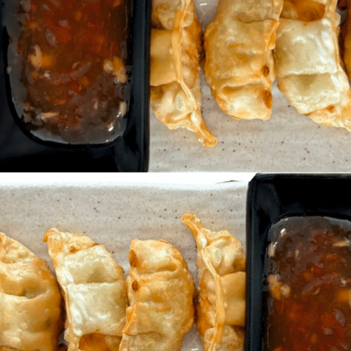 Japanische Gyoza - Hähnchenfleisch (4 Stück)