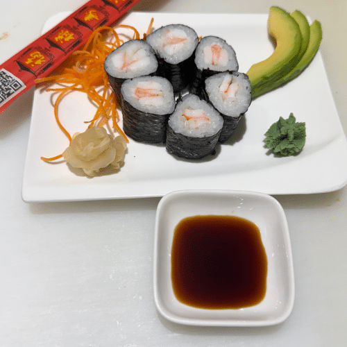 Maki - Garnele (6 Stück)