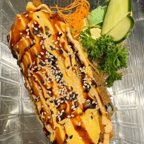 Tempura Rolls - Veggie Tempura Futo Maki (6 Stück)