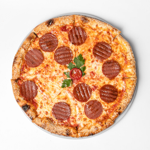 Pizza mit Sucuk